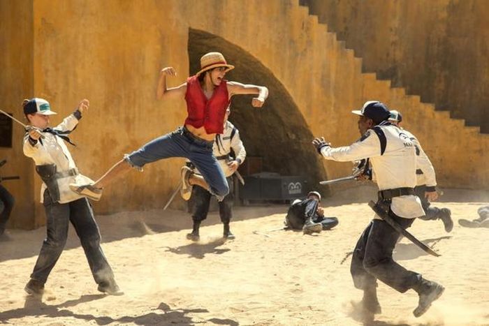 Một cảnh trong phim "One Piece" live-action