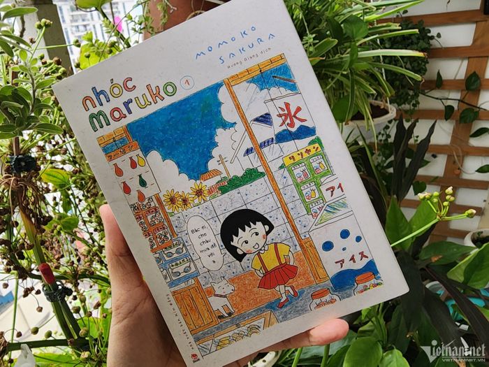 Bộ truyện tranh 'Nhóc Maruko' phiên bản tiếng Việt. 