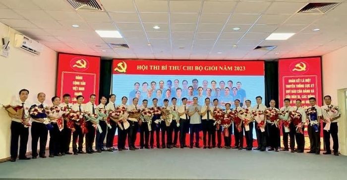 Hội thi bí thư chi bộ giỏi Công ty Điện lực Lào Cai năm 2023.
