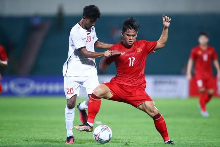 U23 Việt Nam không cần căng sức thi đấu khi gặp U23 Singapore để tránh tổn thất lực lượng nhằm hướng tới Asiad 19. Ảnh: Hoàng Linh