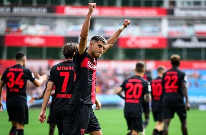 Leverkusen hành quân tới Allianz Arena với phong rất cao từ đầu mùa. Ảnh: Eurosports