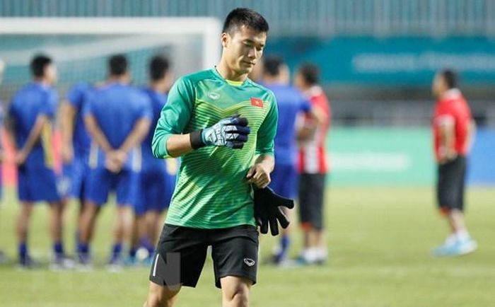 Bùi Tiến Dũng thi đấu tốt ở ASIAD 2018 - Ảnh: TTXVN