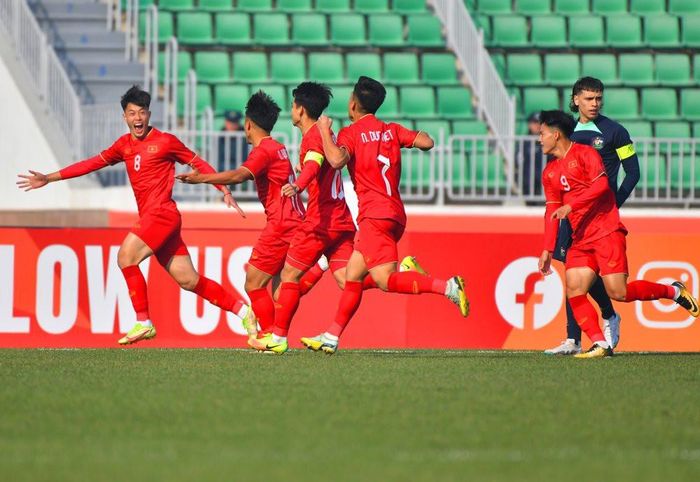 Điều này giúp tăng cơ hội đi tiếp của Olympic Việt Nam. (Ảnh: VFF)