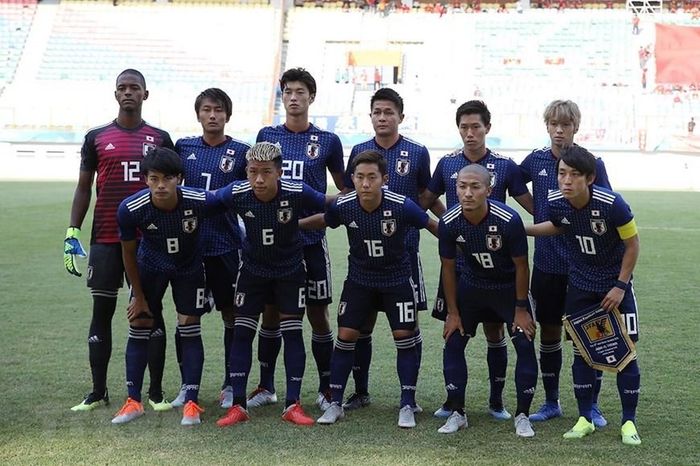 Olympic Việt Nam thắng 1-0 trước Nhật Bản - Ảnh: TTXVN