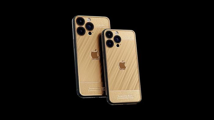 Ultra Gold: Các mẫu máy được trang bị khung vàng 18K với lớp phủ sa tanh và logo Apple ở mặt sau được chế tác từ vàng 24K. Đây là phiên bản dành riêng cho những người nổi tiếng, bao gồm chính trị gia, vận động viên và các cá nhân nổi bật trong các lĩnh vực khác. Mẫu này có giá bán 8.890 USD (khoảng 216,7 triệu đồng) cho bản iPhone 15 Pro, 9.670 USD (khoảng 235 triệu đồng) cho bản iPhone 15 Pro Max.