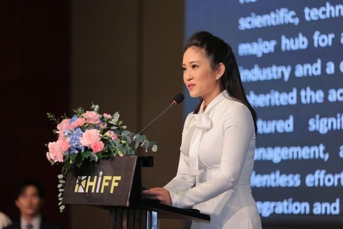 Bà Nguyễn Thị Thanh Thúy - Phó Giám đốc Sở Văn hóa, Thể thao TP. Hồ Chí Minh mong muốn HIFF 2024 sẽ là một cầu nối dành cho các nhà làm phim, diễn viên, khán giả trong và ngoài nước giao lưu, học hỏi và hợp tác về điện ảnh