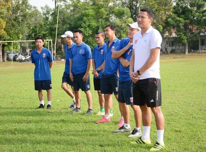Anh Đức đang đàm phán để trở thành HLV của CLB Bình Phước (Ảnh: CLB Long An)