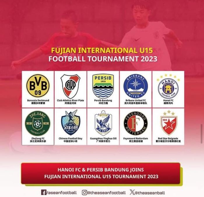 U15 Hà Nội tham dự giải Fujina International U15