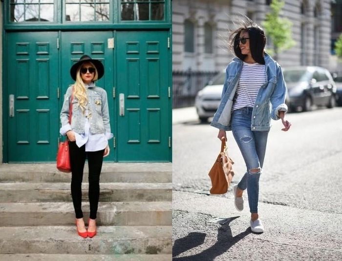 Áo khoác denim mix phụ kiện thời trang đơn giản nhưng có sức ảnh hưởng đến outfit nhiều nhất
