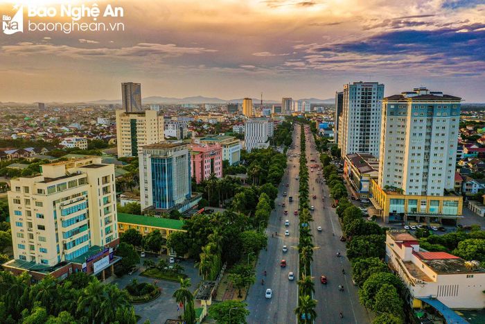  Đại lộ Lê nin, thành phố Vinh. Ảnh: Sách Nguyễn 