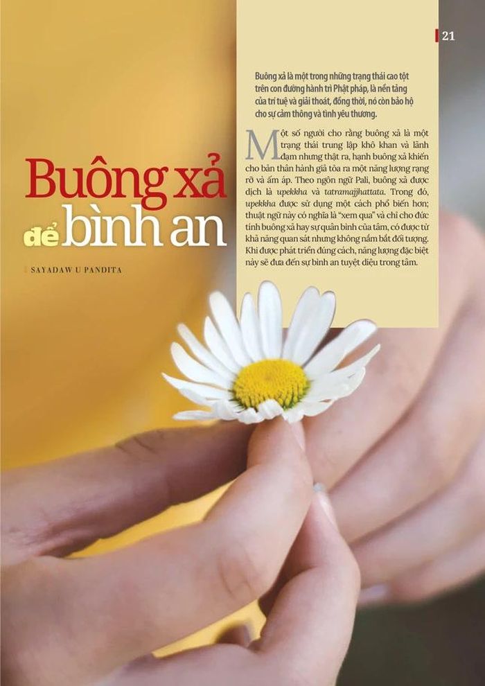 Bài trên Báo Giác Ngộ số 1137 - Thiết kế: Phòng Mỹ thuật BGN/Tống Viết Diễn