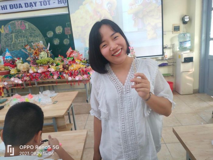 Cô Phạm Thu Trang – giáo viên chủ nhiệm lớp 6A6