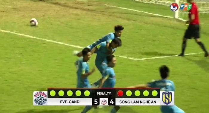 U21 PVF-CAND lần đầu tiên vô địch U21 Quốc Gia