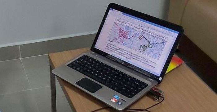 Cung đường ô tô chở thiết bị BTS giả di chuyển, phát tán tin nhắn rác đã bị cơ quan chức năng phát hiện, bắt giữ hồi tháng 4-2023. Ảnh TH