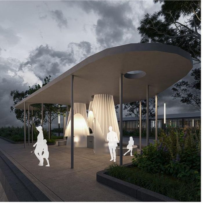 Phối cảnh đồ án “Nón"