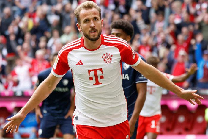 Harry Kane ghi 9 bàn cùng 4 kiến tạo cho Bayern chỉ sau 9 trận