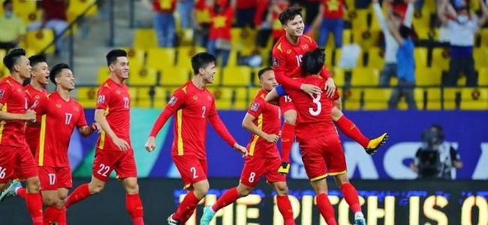 Việt Nam thắng Trung Quốc 3-1 tại vòng loại World Cup 2022. Ảnh TTXVN