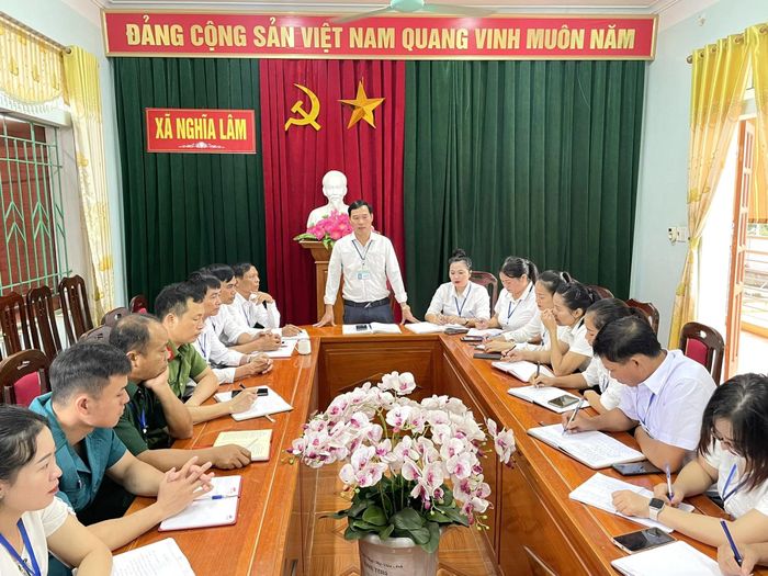  Đoàn kết, nỗ lực xây dựng quê hương Nghĩa Lâm đổi mới. Ảnh: Minh Thái 