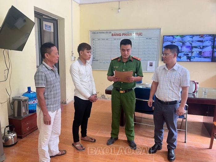 Thi hành lệnh giữ người trong trường khẩn cấp đối với Lê Tiến Thành.