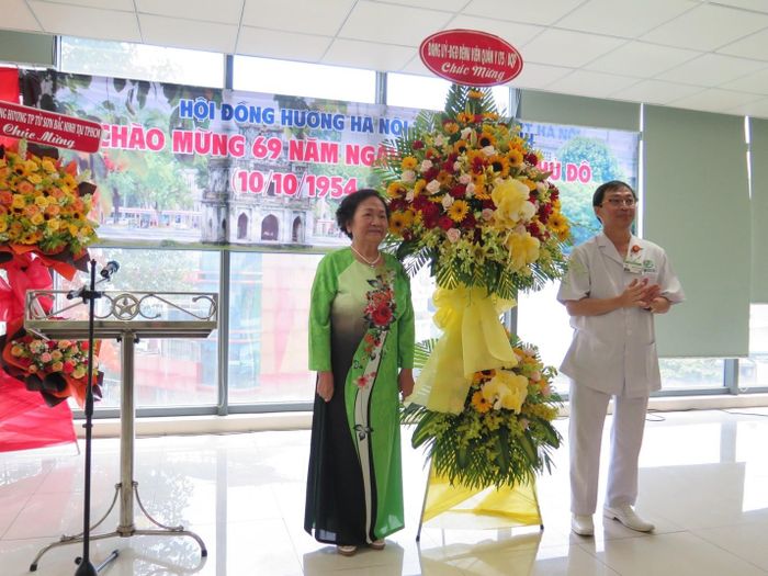Bà Đỗ Thị Thanh Xuyến - Chủ tịch Hội Đồng hương Hà Nội tại TP Hồ Chí Minh