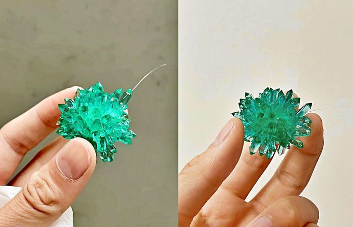 Lọc lại dung dịch bằng phễu và giấy lọc chuyên dụng rồi đợi 2 ngày để dung dịch ổn định