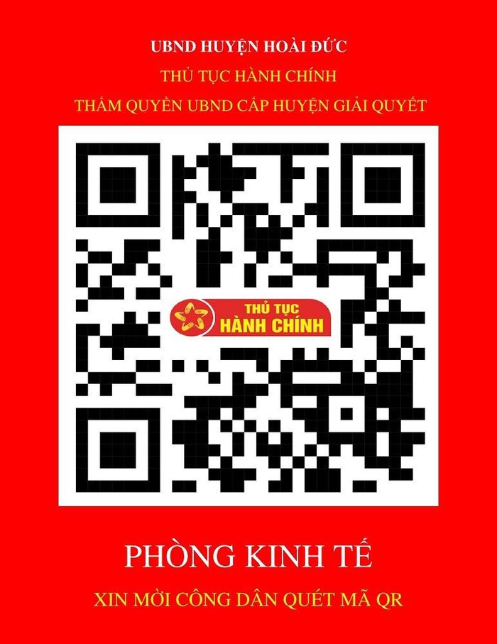 Tất cả thủ tục hành chính của các phòng, ban thuộc thẩm quyền giải quyết của huyện Hoài Đức đều được số hóa