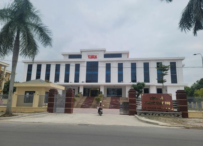 Công sở phường Đông Thọ, TP. Thanh Hóa.