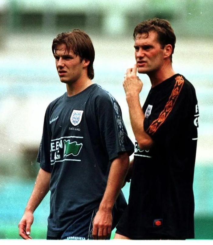 Beckham và Glenn Hoddle