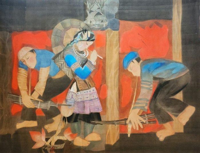  Vũ điệu tình yêu (lụa) - Hoàng Ngọc Hà. 