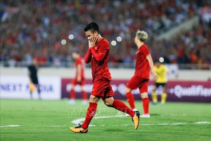 Quang Hải là ngôi sao của ĐT Việt Nam - Ảnh: TTXVN