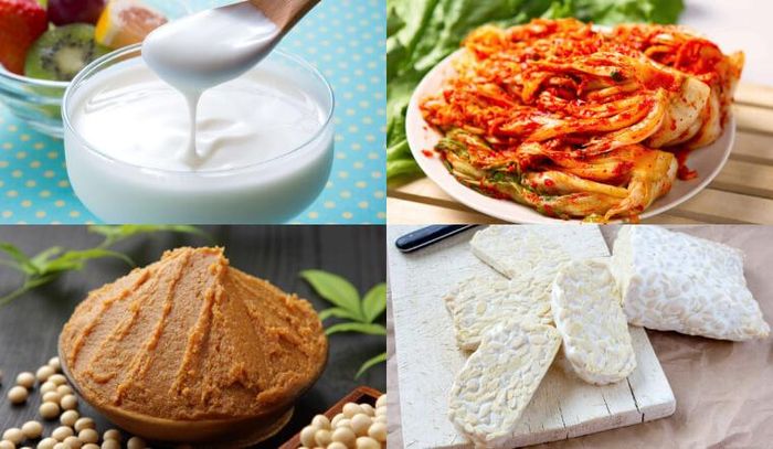 Khi ăn kim chi, kombucha, dưa chua, vi khuẩn đường ruột có thể tạo ra biotin và vitamin B. Dưỡng chất này có liên quan trực tiếp đến sức khỏe của tóc, da và móng tay