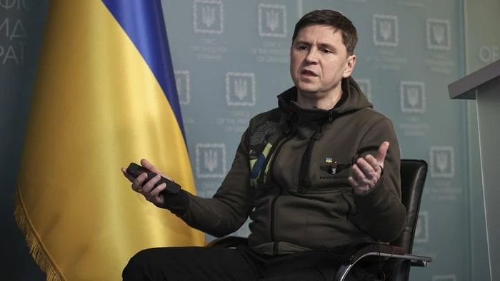 Ông Mikhail Podoliak, cố vấn cấp cao của Tổng thống Ukraine Volodymyr Zelensky. Ảnh: Getty
