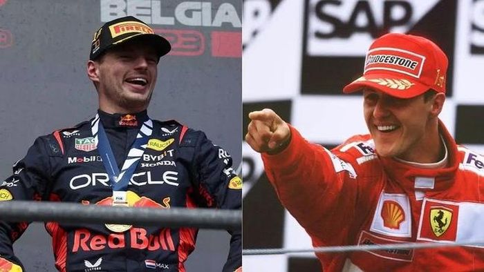 Max Verstappen có khá nhiều điểm tương đồng với huyền thoại Michael Schumacher