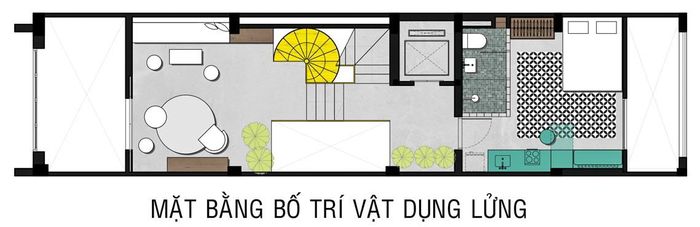 Mặt bằng tầng lửng
