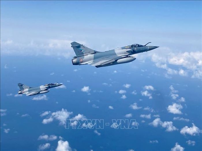 Máy bay chiến đấu Mirage 2000 của Pháp. Ảnh (tư liệu) minh họa: AFP/TTXVN