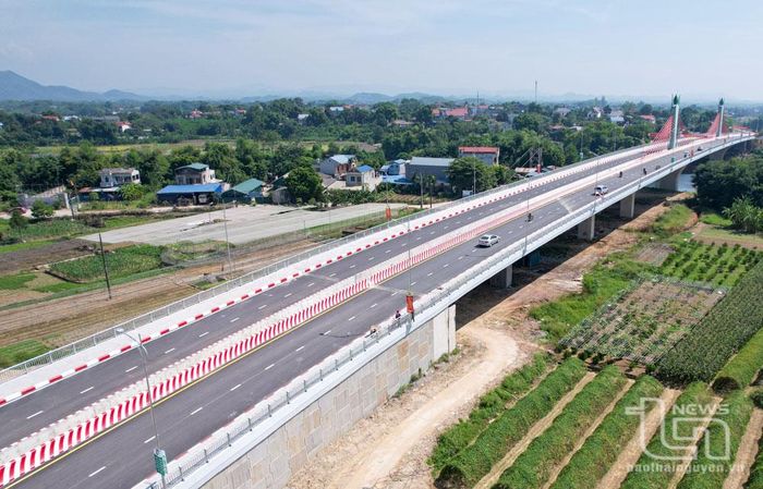 Cầu có chiều dài 380 mét, mặt cắt ngang rộng 23,5 mét.
