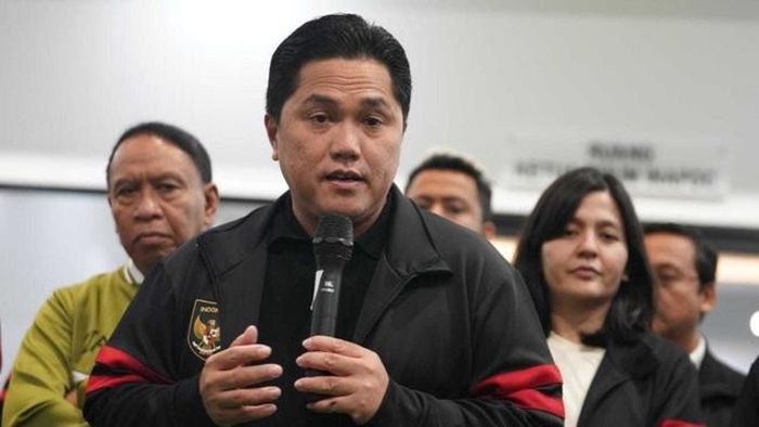 Ông Thohir cho biết PSSI sẽ chạy đua đăng cai World Cup sau năm 2034 (Ảnh: PSSI)