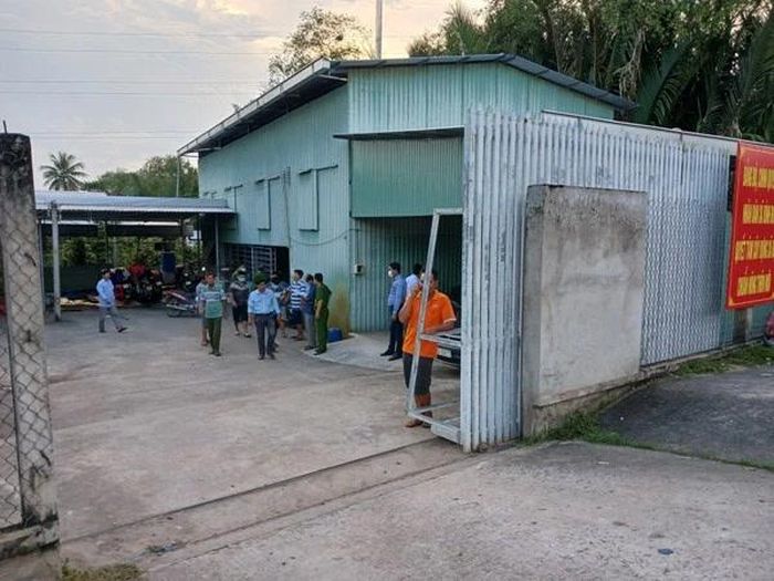 Sau khi sự việc xảy ra, lực lượng công an có mặt để điều tra, làm rõ. 