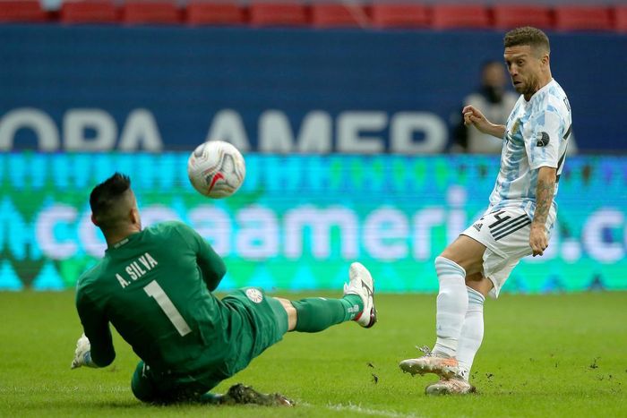 Gomez là thành viên dự bị của ĐT Argentina
