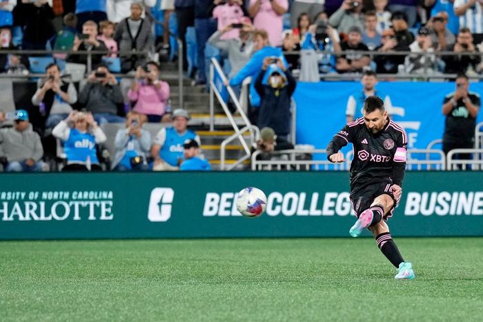 Messi là tâm điểm trong mọi đợt lên bóng của Inter Miami