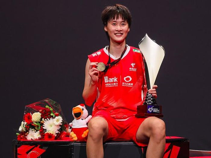 Chen Yu Fei có màn chạy đà hoàn hảo cho giải Pháp mở rộng 2023.