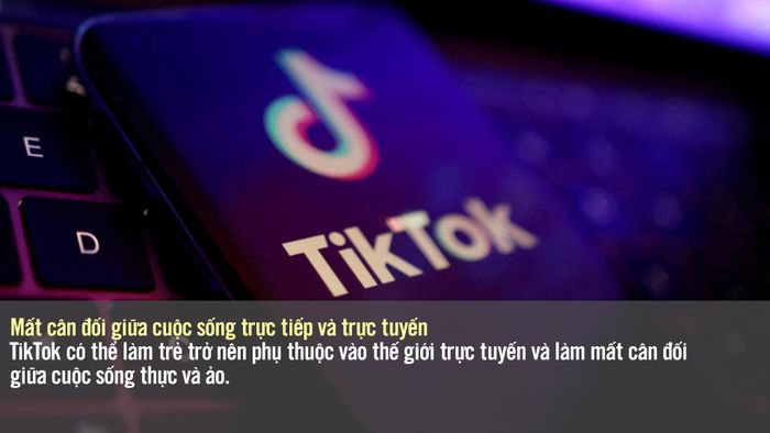 Mất cân đối giữa cuộc sống trực tiếp và trực tuyến
