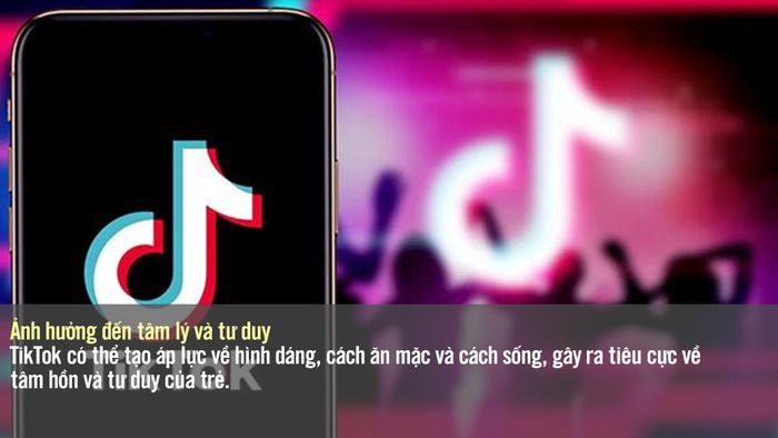 Ảnh hưởng đến tâm lý và tư duy