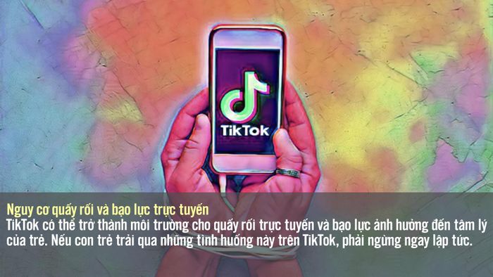 Nguy cơ quấy rối và bạo lực trực tuyến