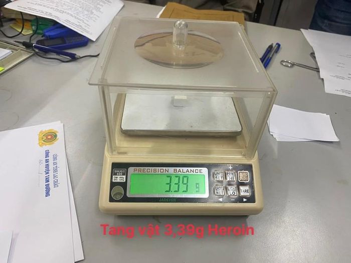 Tang vật bị lực lượng công an thu giữ.