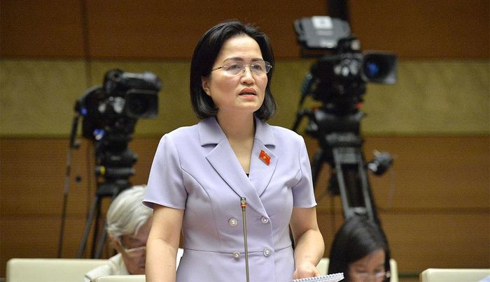 Đại biểu Quốc hội Trần Thị Kim Nhung (Quảng Ninh). Ảnh: Lâm Hiển