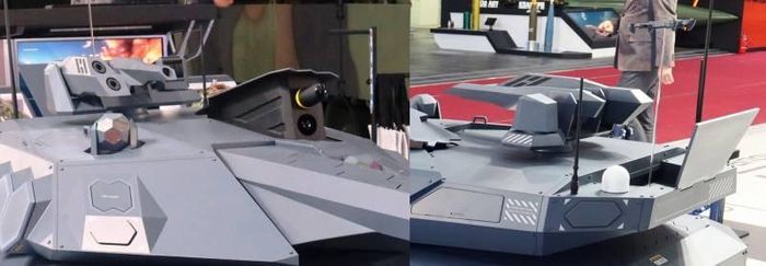 NG-MBT là chiếc xe tăng mang trong mình thiết kế rất đặc biệt.