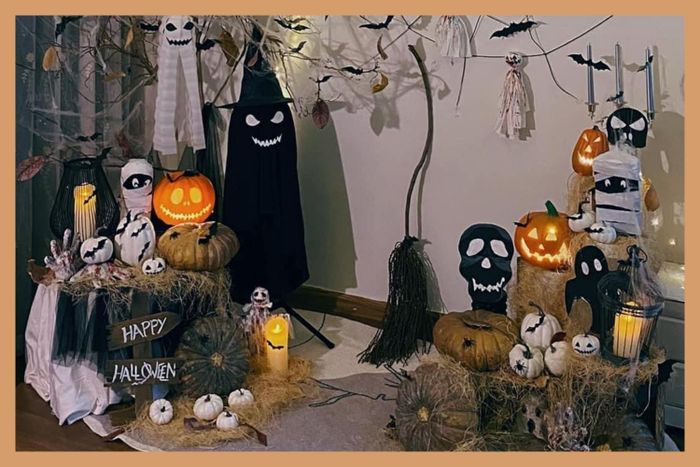  Không gian ma mị là đặc trưng của lễ Halloween. 