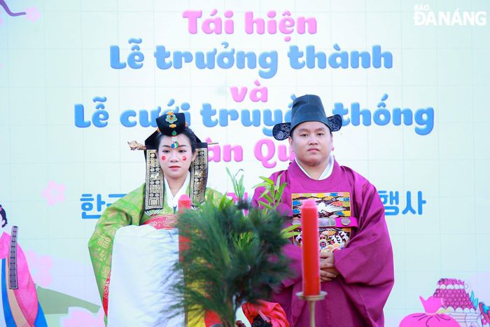 Bana Rita Glamping Farm tái hiện lại lễ cưới truyền thống của Hàn Quốc.