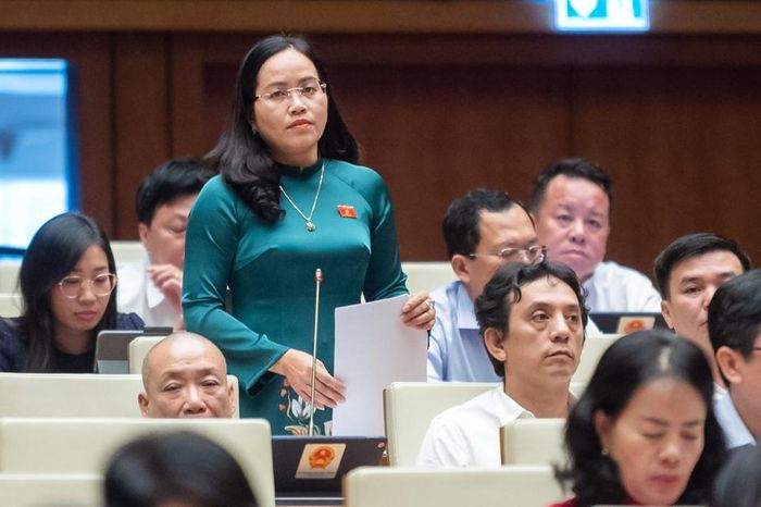 Đại biểu Hồ Thị Kim Ngân (Đoàn đại biểu Quốc hội tỉnh Bắc Kạn)